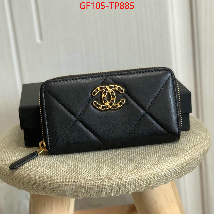 Chanel Bags(TOP)-Wallet-,ID: TP885,$: 105USD