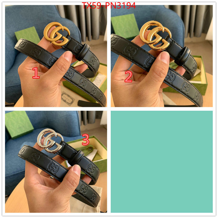 Belts-Gucci,replica every designer , ID: PN3194,$: 59USD