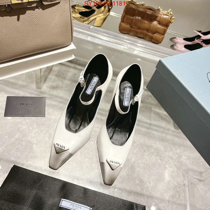 Women Shoes-Prada,customize best quality replica , ID: SE1181,$: 129USD