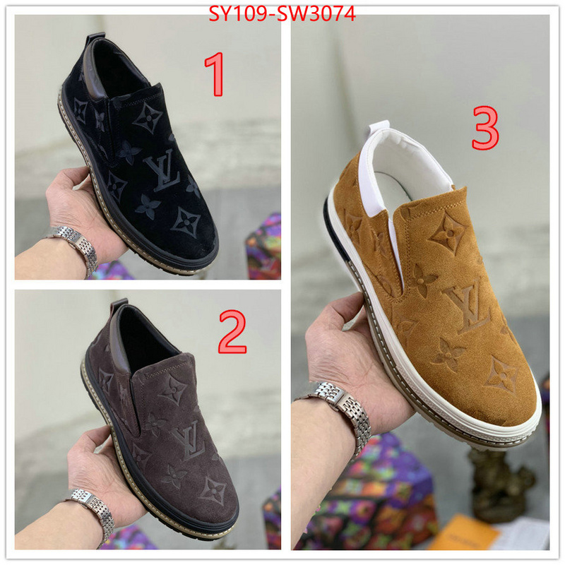 Men Shoes-LV,wholesale imitation designer replicas , ID: SW3074,$: 109USD