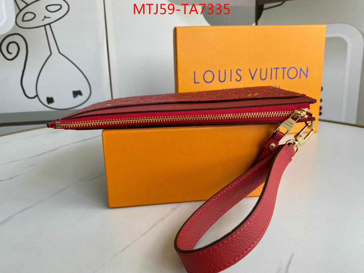 LV Bags(4A)-Wallet,ID: TA7335,$: 59USD