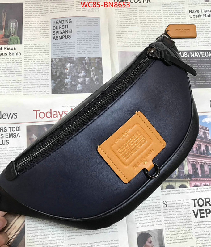Coach Bags(4A)-Belt Bag-Chest Bag--,counter quality ,ID: BN8653,$: 85USD