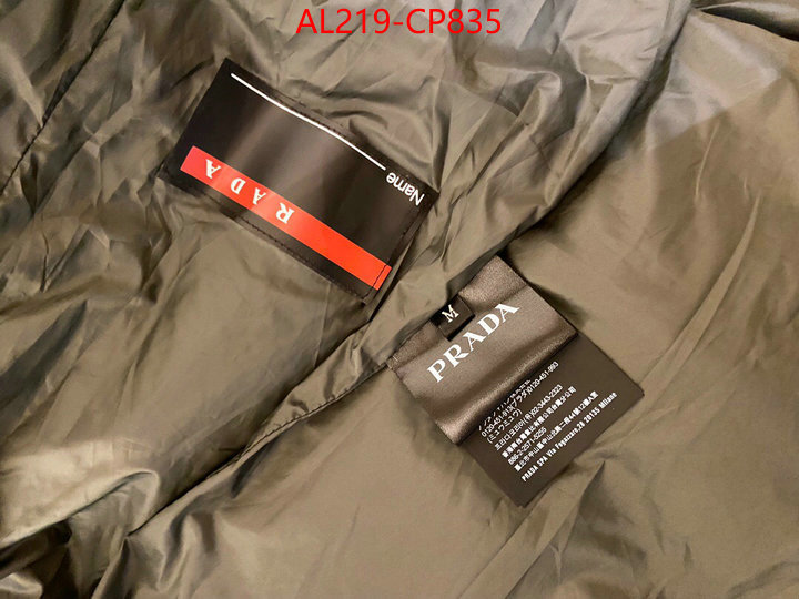 Down jacket Women-Prada,luxury fake , ID: CP835,$:219USD