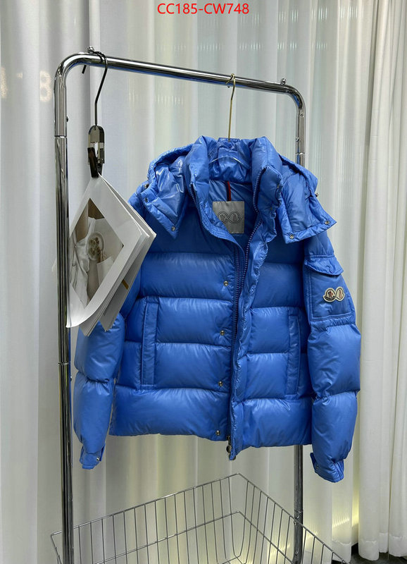 Down jacket Men-Moncler,buy , ID: CW748,$: 185USD