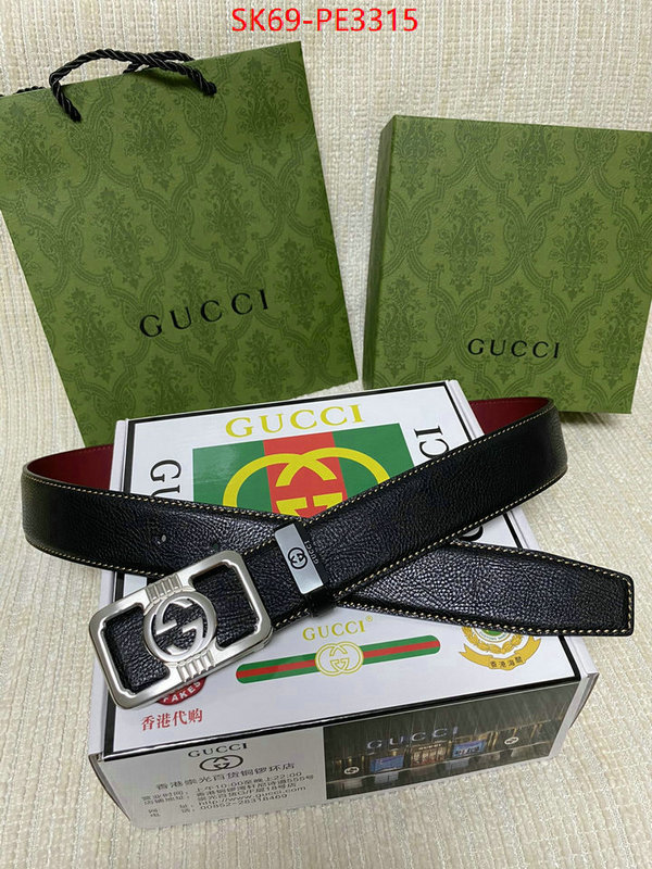 Belts-Gucci,wholesale 2023 replica , ID: PE3315,$: 69USD