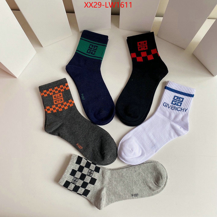 Sock-Givenchy,7 star collection , ID: LW1611,$: 29USD