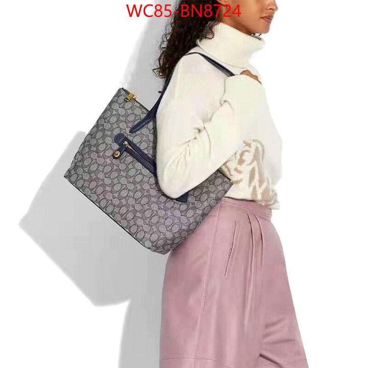 Coach Bags(4A)-Tote-,best replica 1:1 ,ID: BN8724,$: 85USD