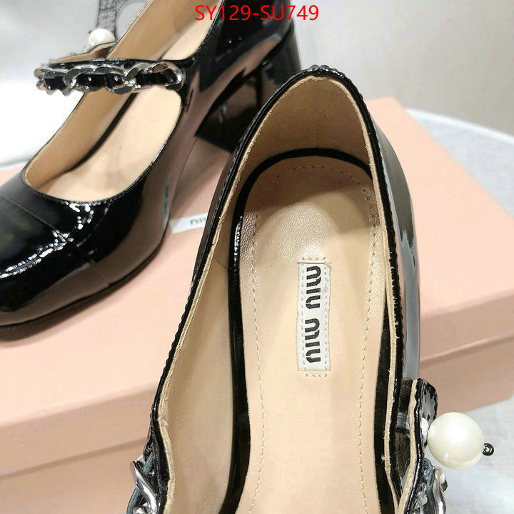 Women Shoes-Miu Miu,perfect quality ,luxury fashion replica designers , ID: SU749,$: 129USD