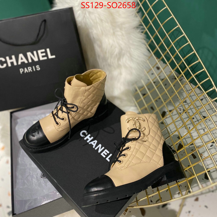 Women Shoes-Chanel,customize the best replica , ID: SO2658,$: 129USD