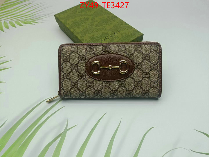 Gucci Bags(4A)-Wallet-,best replica quality ,ID: TE3427,$: 49USD