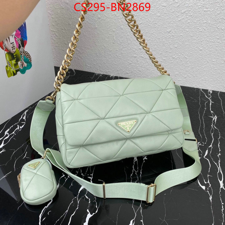 Prada Bags(TOP)-Diagonal-,ID: BN2869,$: 295USD