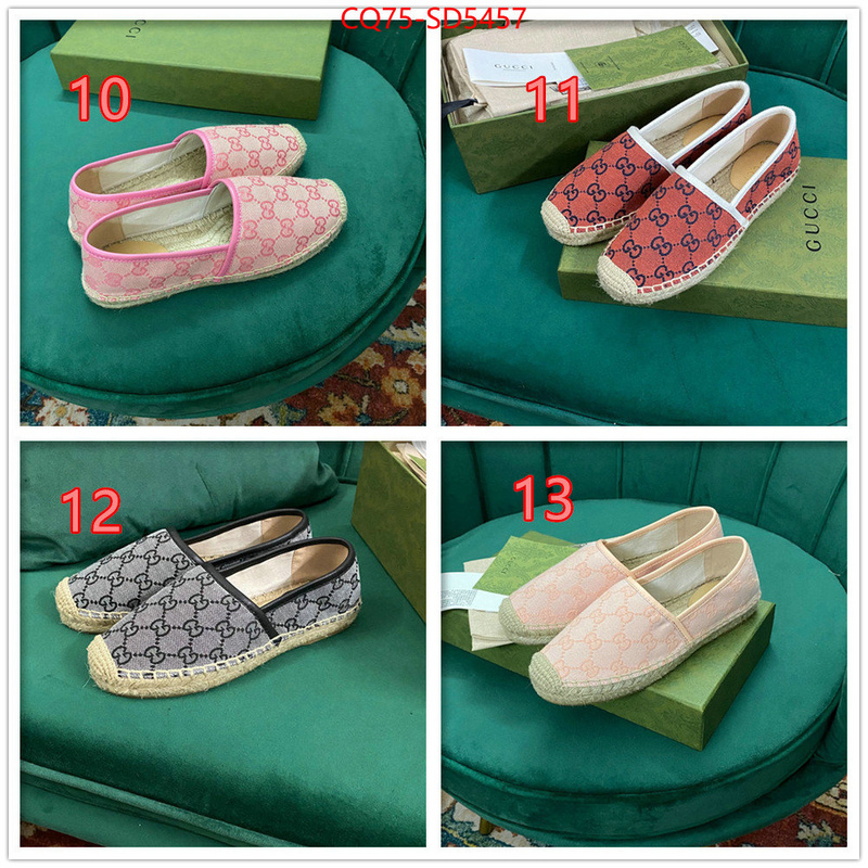 Women Shoes-Gucci,cheap replica designer , ID: SD5457,$: 75USD