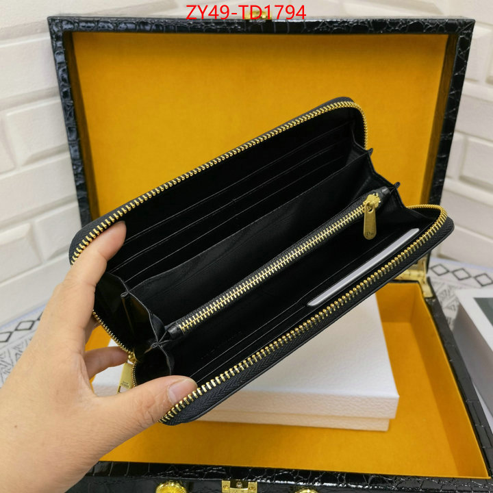 Dior Bags(4A)-Wallet-,ID: TD1794,$: 49USD