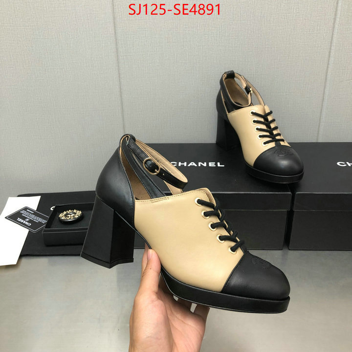 Women Shoes-Chanel,best , ID: SE4891,$: 125USD