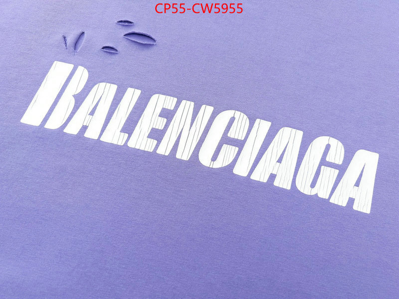 Clothing-Balenciaga,aaaaa+ replica designer , ID: CW5955,$: 55USD