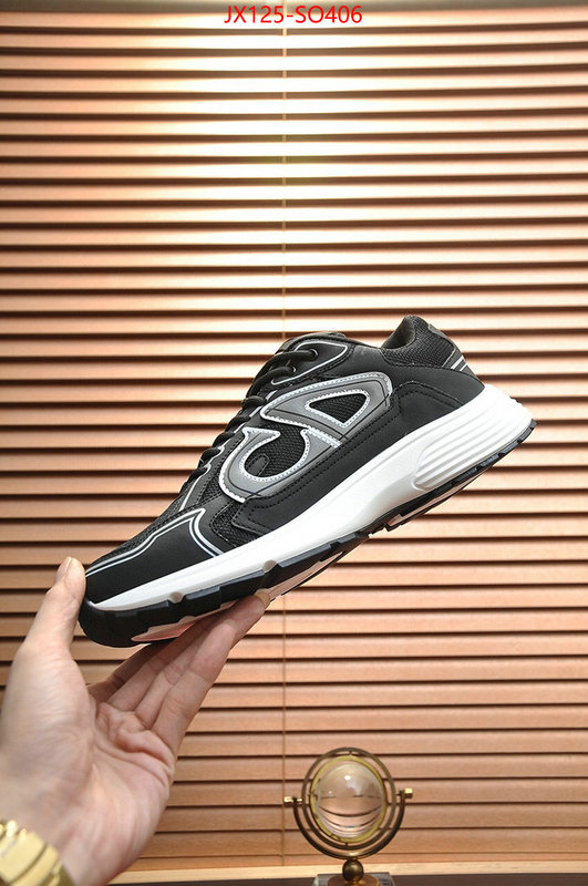 Men shoes-Dior,only sell high quality , ID: SO406,$: 125USD