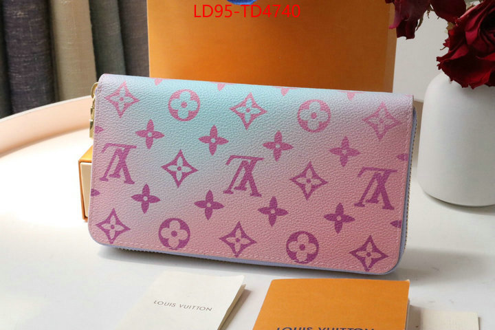 LV Bags(TOP)-Wallet,ID: TD4740,$: 95USD