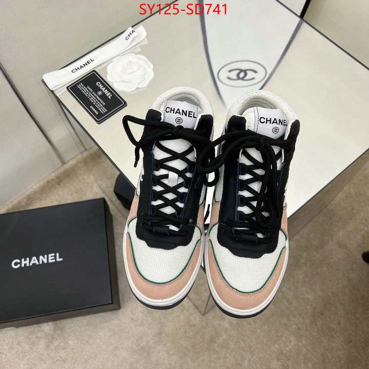 Women Shoes-Chanel,shop cheap high quality 1:1 replica , ID: SD741,$: 125USD