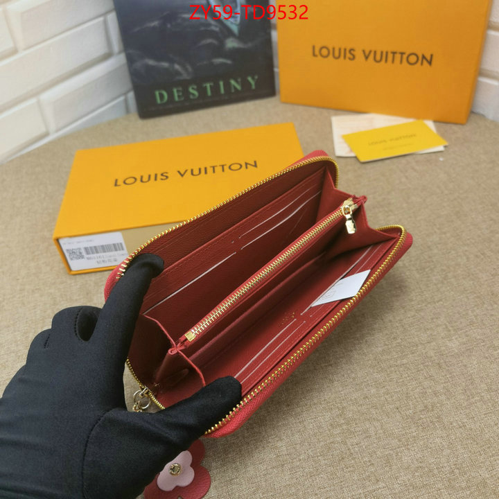 LV Bags(4A)-Wallet,top grade ,ID: TD9532,$: 59USD