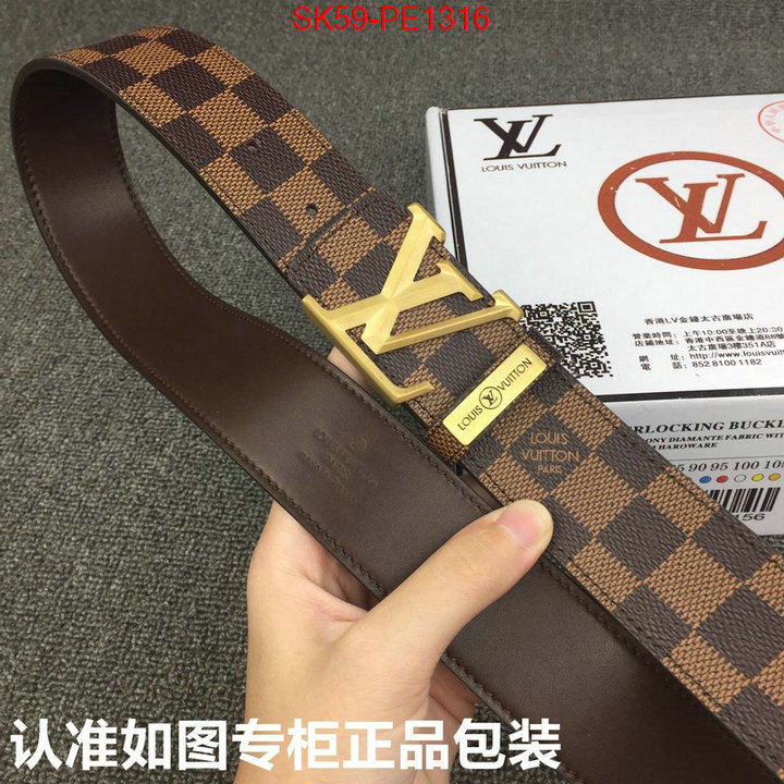 Belts-LV,brand designer replica , ID: PE1316,$: 59USD