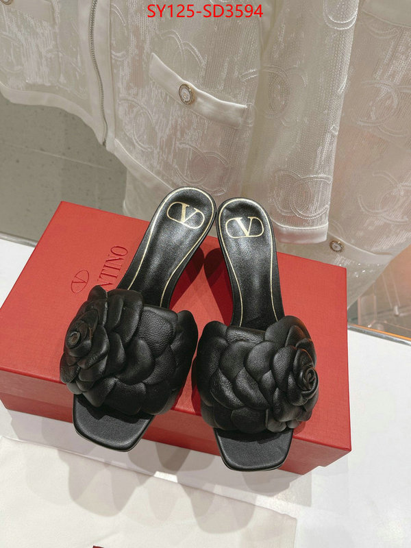 Women Shoes-Valentino,high quality 1:1 replica , ID: SD3594,$: 125USD