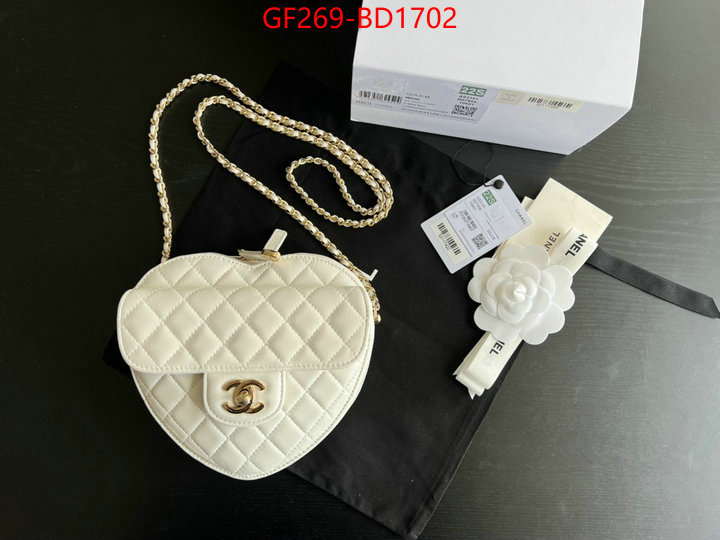 Chanel Bags(TOP)-Diagonal-,ID: BD1702,$: 269USD