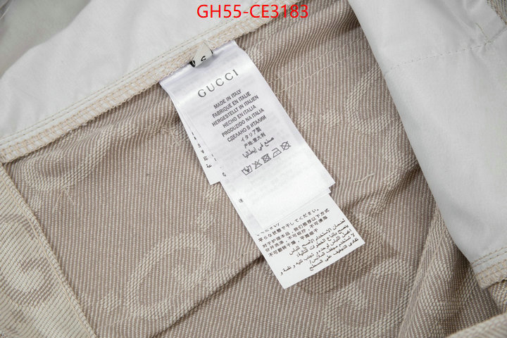 Clothing-Gucci,perfect , ID: CE3183,$: 55USD