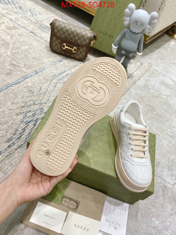 Men Shoes-Gucci,top sale , ID: SO4728,$: 129USD