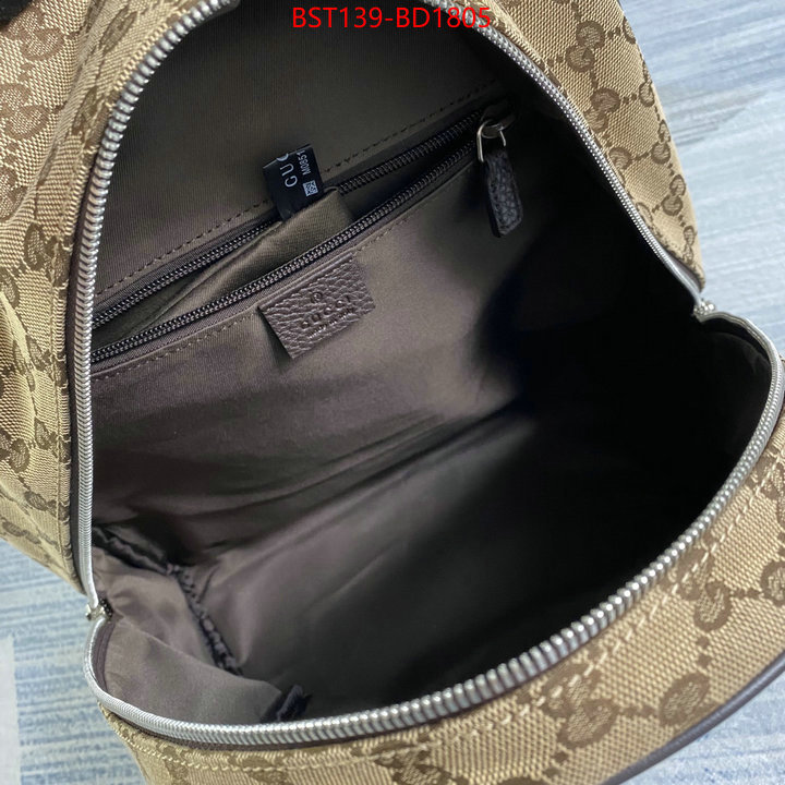 Gucci Bags(TOP)-Backpack-,best quality replica ,ID: BD1805,$: 139USD