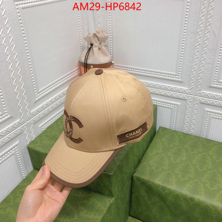 Cap (Hat)-Chanel,replicas , ID: HP6842,$: 29USD