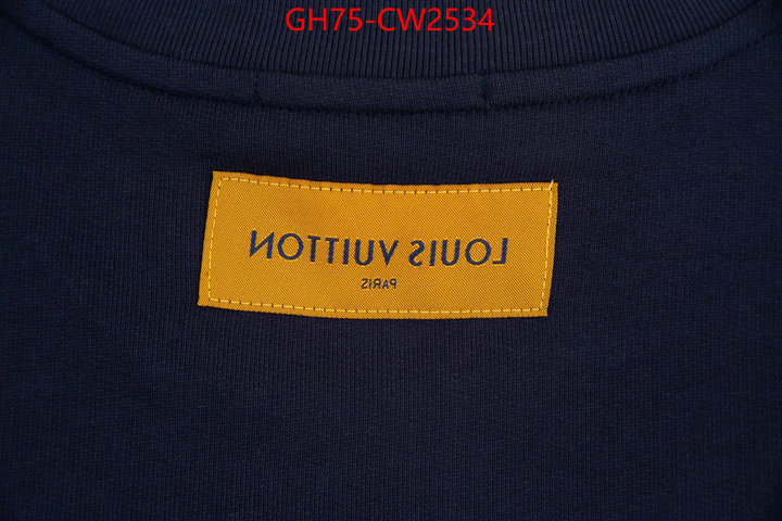 Clothing-LV,fake designer , ID: CW2534,$: 75USD