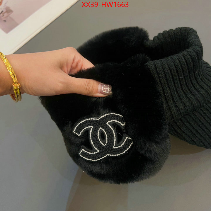 Cap (Hat)-Chanel,best quality replica , ID: HW1663,$: 39USD