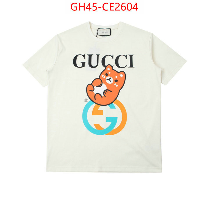 Clothing-Gucci,buy top high quality replica , ID: CE2604,$: 45USD