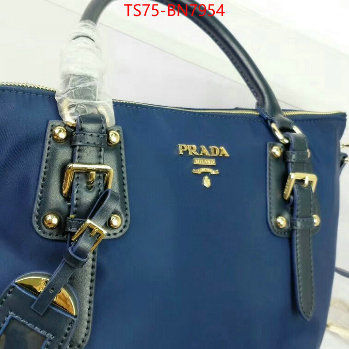 Prada Bags(4A)-Handbag-,brand designer replica ,ID: BN7954,$: 75USD