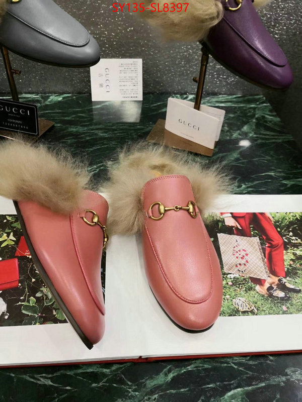 Women Shoes-Gucci,wholesale imitation designer replicas , ID: SL8397,$: 135USD