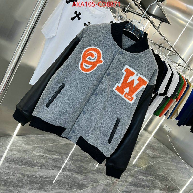 Clothing-OffWhite,aaaaa replica , ID: CD8871,$: 105USD