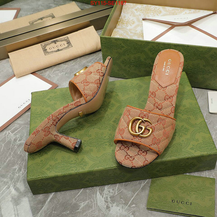 Women Shoes-Gucci,replica how can you , ID: SE1167,$: 115USD