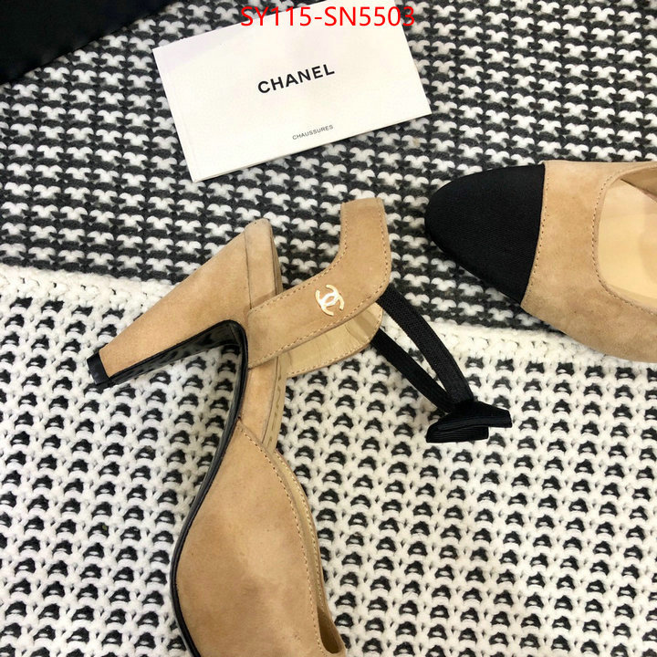 Women Shoes-Chanel,the quality replica , ID: SN5503,$: 115USD