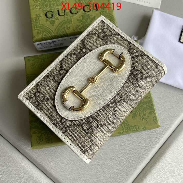 Gucci Bags(4A)-Wallet-,china sale ,ID: TD4419,$: 49USD