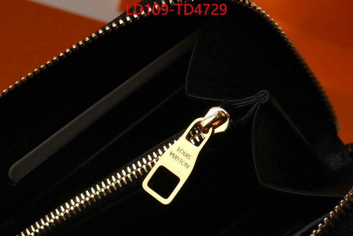 LV Bags(TOP)-Wallet,ID: TD4729,$: 109USD