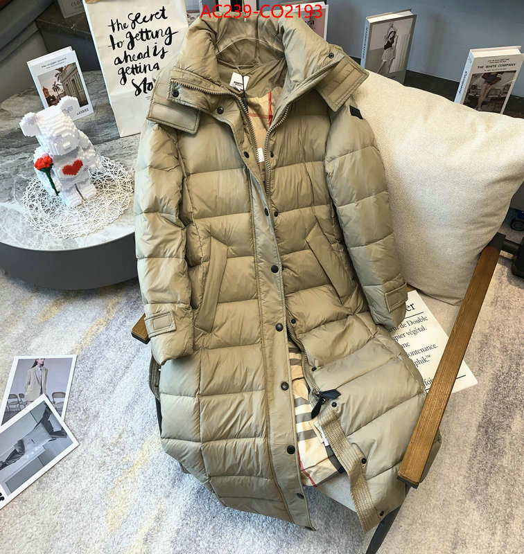 Down jacket Women-Burberry,designer high replica , ID: CO2193,$: 239USD