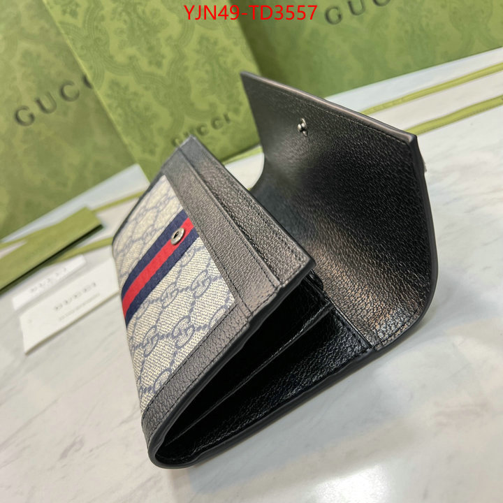 Gucci Bags(4A)-Wallet-,new designer replica ,ID: TD3557,$: 49USD