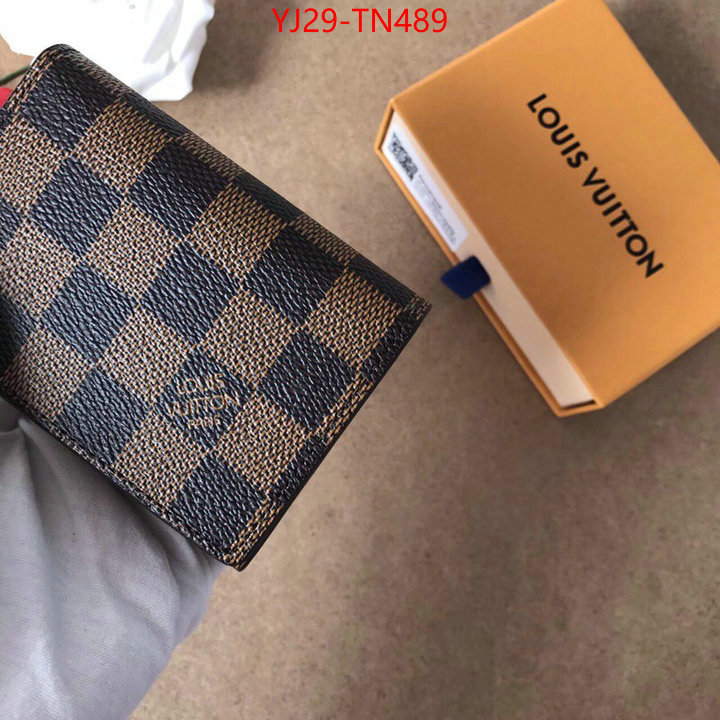 LV Bags(4A)-Wallet,ID: TN489,$: 29USD