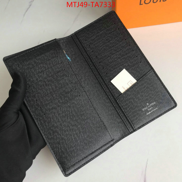 LV Bags(4A)-Wallet,ID: TA7333,$: 49USD