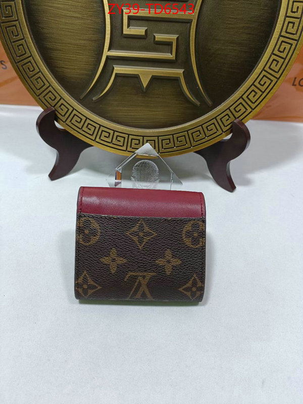 LV Bags(4A)-Wallet,new ,ID: TD6543,$: 39USD