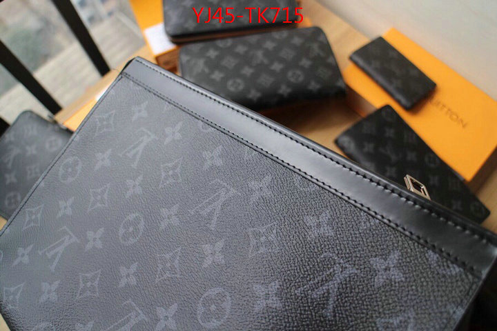 LV Bags(4A)-Wallet,ID: TK715,$:45USD