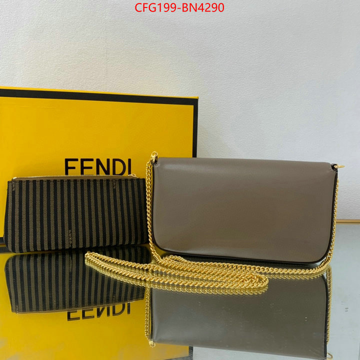 Fendi Bags(TOP)-Baguette,replica 2023 perfect luxury ,ID: BN4290,$: 199USD