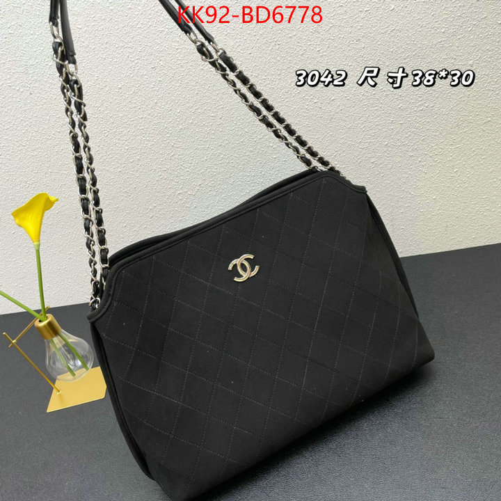 Chanel Bags(4A)-Handbag-,ID: BD6778,$: 92USD