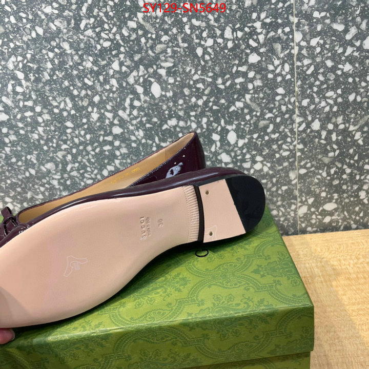 Women Shoes-Gucci,7 star quality designer replica , ID: SN5649,$: 129USD