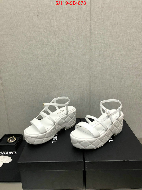 Women Shoes-Chanel,quality replica , ID: SE4878,$: 119USD